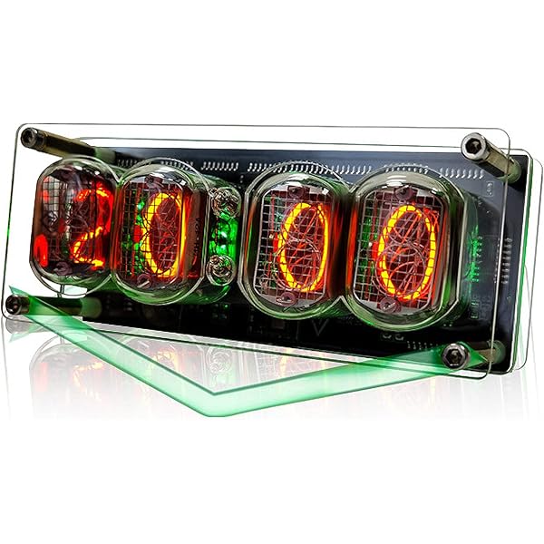 ＜新品・1ヶ月の初期不良対応・安心の国内組立＞完璧のIN-8-2 ニキシー管時計 Amazon.co.jp: ニキシー管時計、ストラップ付きIN-16時計